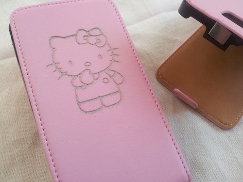 Custodia telefono flip - , rosa